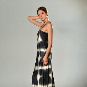 Gilda Midani Black Star Dress Small